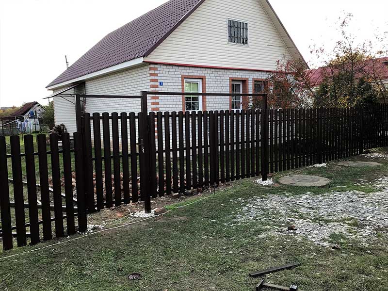 заборы из евроштакетника Красноярск
